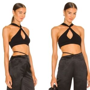 ATOIR Black Harmony Bralette Top NWT